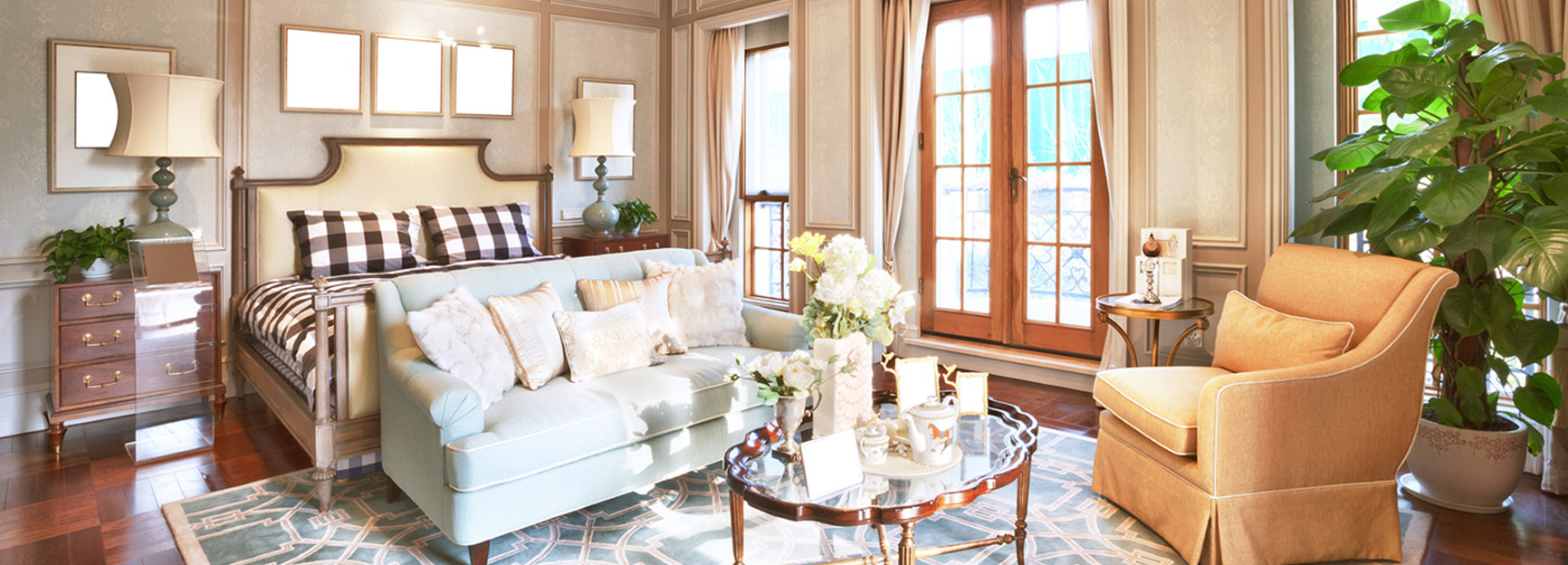 interior design in practice - image of decorated room