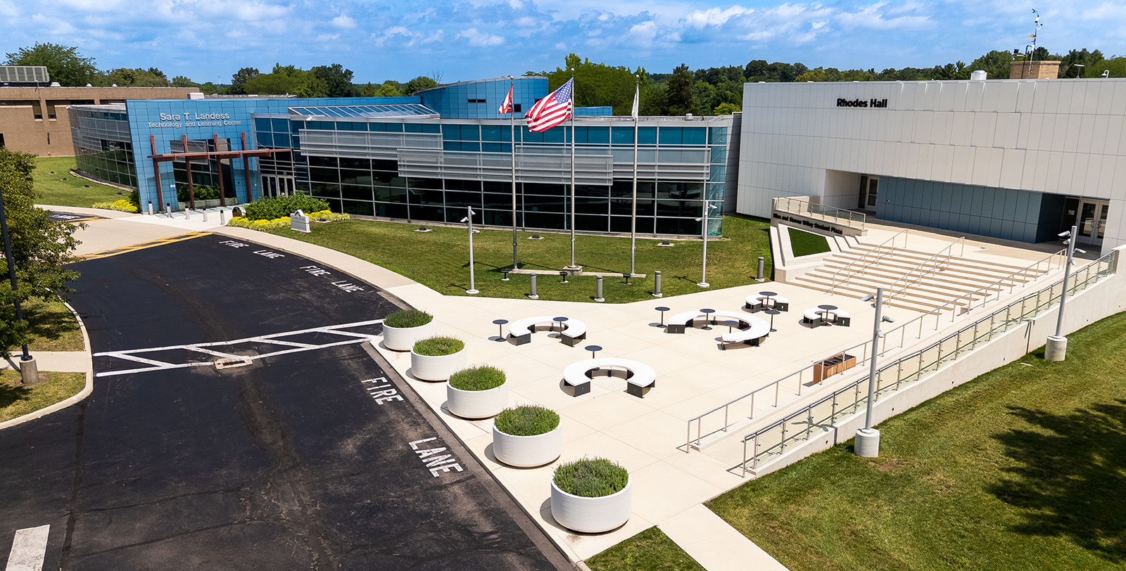 Springfield Campus aerial image