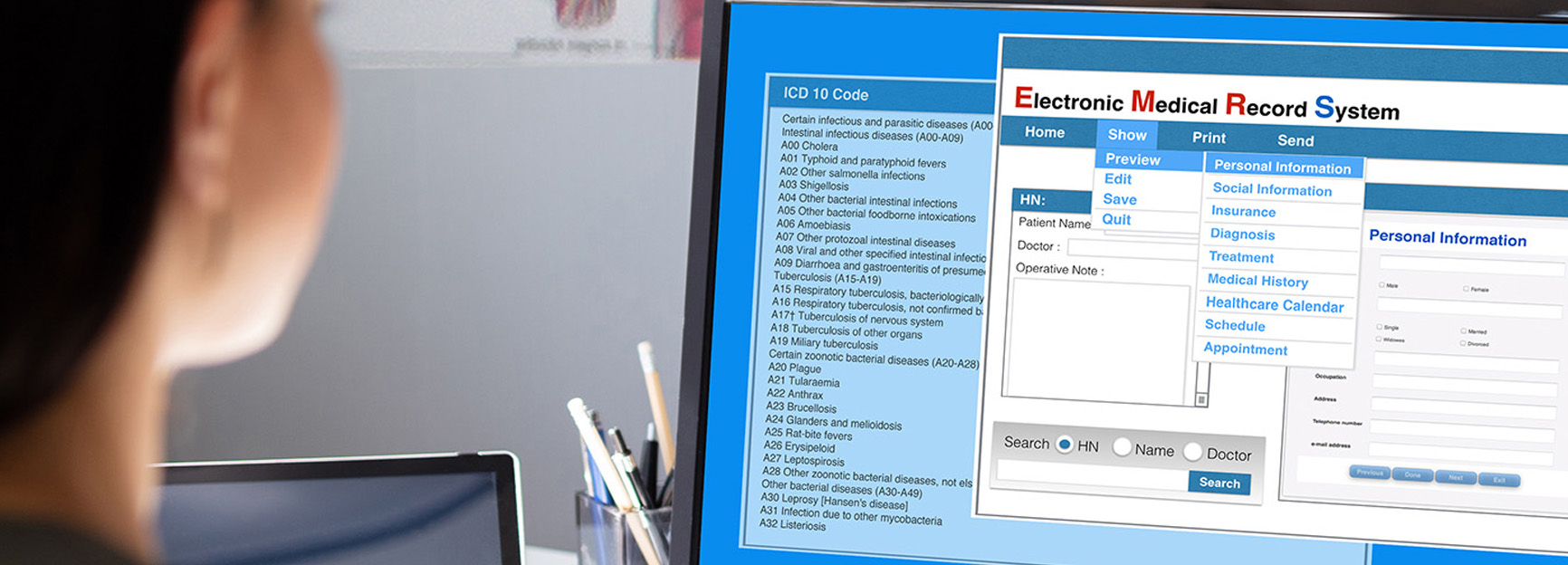 medical billing on computer