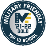 Top 10 Military Friendly School Logo