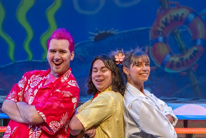 Clark State's Spongebob Musical cast photo